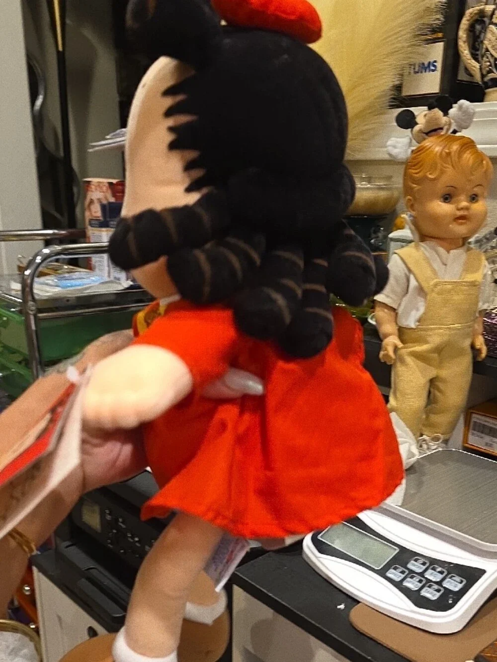 Cute Lole Luly Red Plush Doll - Soft Kids Stuffed Toy